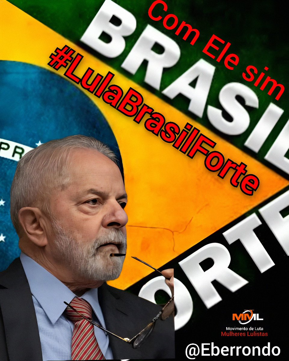 FabyMachadoS's tweet photo. O Brasil  foi rebaixado quando elegeram Bolsonaro a Presidente da República, se tornou um país pária, mas como não há mal que dura para sempre, Lula retornou! Com o Lula na presidência, o Brasil elevou vários degraus no cenário internacional.
Obrigada Lula! 

#LulaEsquerdaForte https://t.co/jw1WPGAGmr