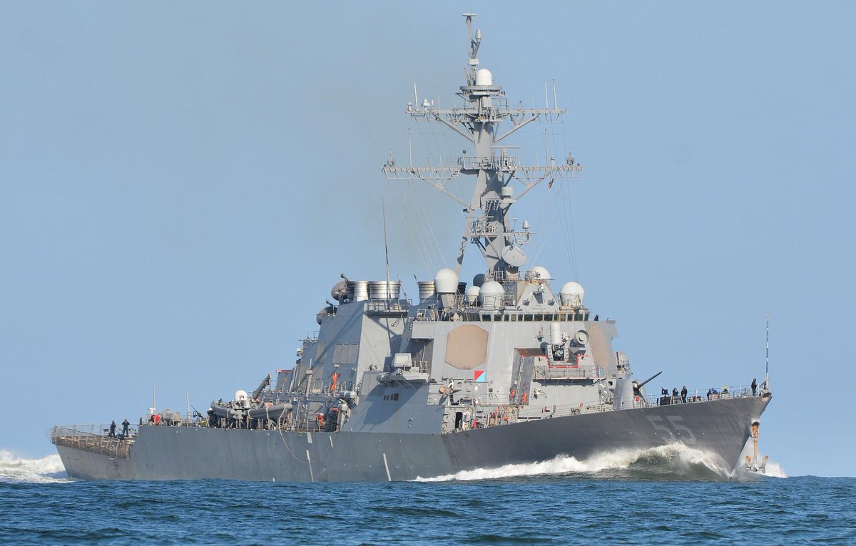USS Stout (DDG 55) Arleigh Burke-class Flight I guided missile destroyer leaving Norfolk, Virginia - February 22, 2024 #ussstout #ddg55

SRC: FB- Hampton Roads & Chesapeake Bay Ship Watchers
