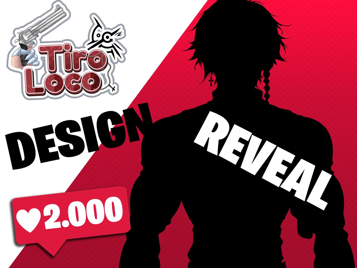 DINAMICA MI GENTE!! 2.000 LIKES Y HARE EL DESIGN REVEAL DE MI NUEVO MODELO VTUBER DE ESTE AÑO!!! <3 
Suerte si es que llegan a completarlo 💪😎
