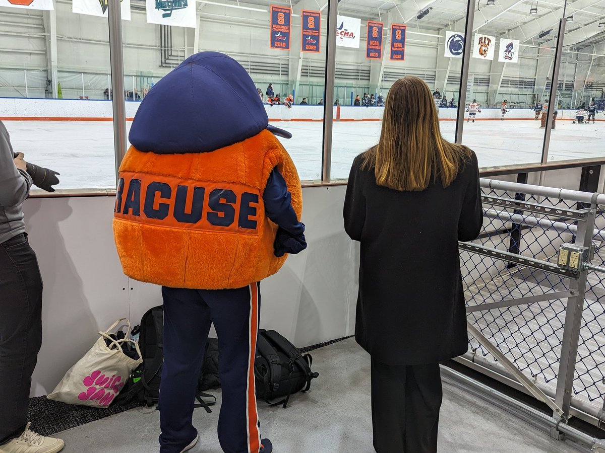 Quick trip east last weekend to see <a href="/BKillgore13/">Brooke Killgore</a> in action at Syracuse. Had a blast watching her do her thing for <a href="/syracusehockey/">Syracuse Men's Hockey</a> and <a href="/CitrusTVSports/">CitrusTV Sports</a>.