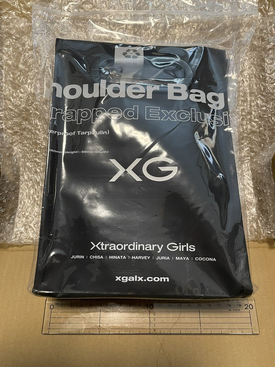 XG ★ 限定完売　レコードバッグ　ショルダーバッグ　開封未使用品、外袋無し 2026年最新】XG バッグの人気アイテム - メルカリ