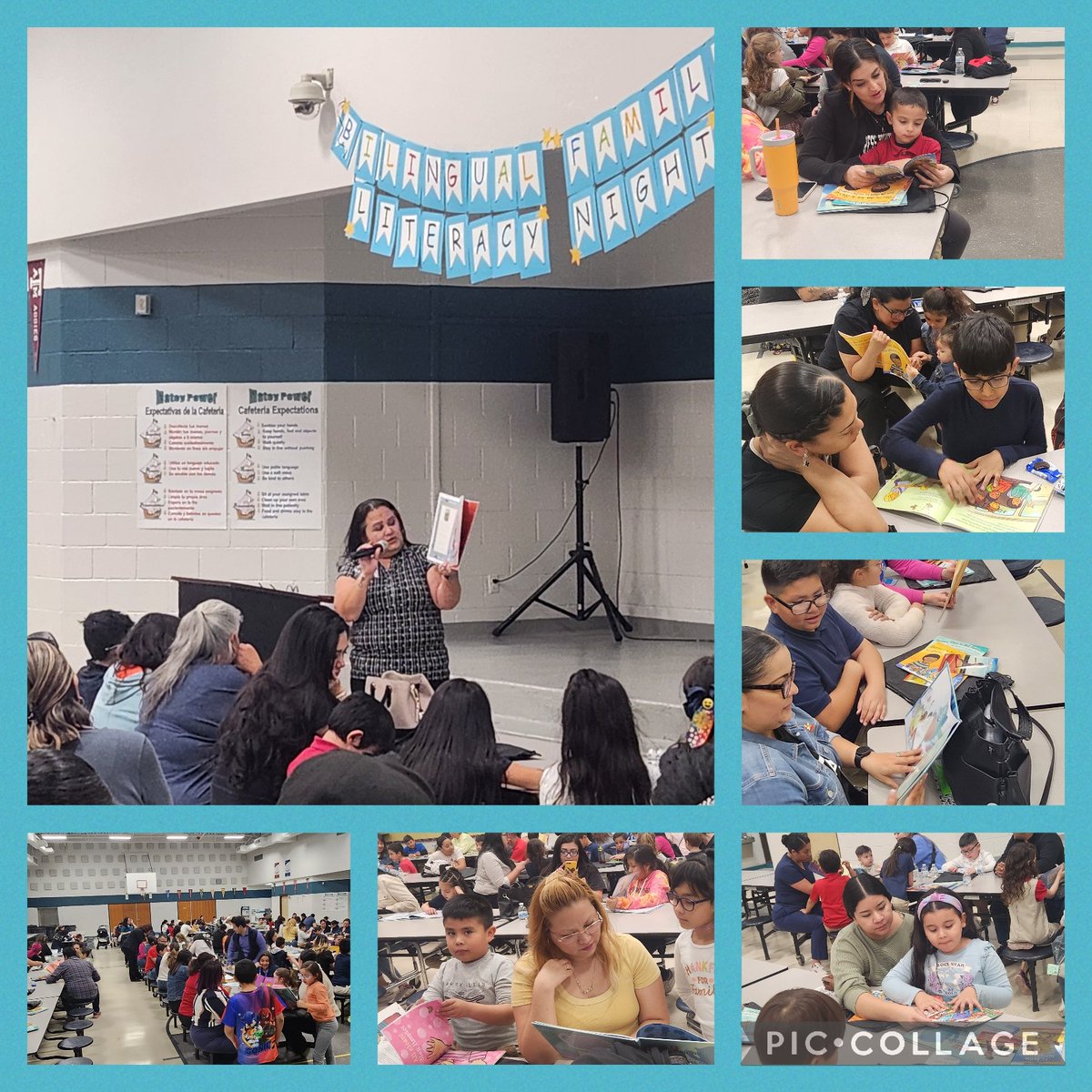 Bringing families together for the ❤️ Love of Literacy is PRICELESS! Thank you to all of our parents, students, and administrators for joining us in our Bilingual Family Literacy Night! @MCooper_ES @MOrozco_CI @SISD_CI @JEksaengsri_CI #TeamSISD