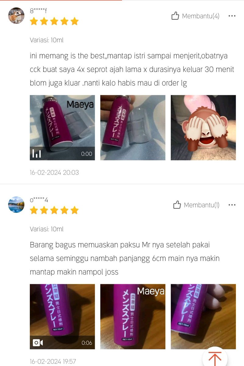 mayaagustina117's tweet photo. Review barang apa review joni kak 😭

Cek disini : https://t.co/yHhXMU5nXS https://t.co/SYVanRO3OU
