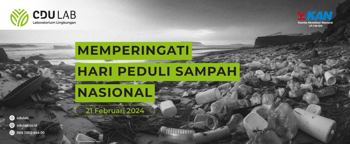 CDULab's tweet photo. Sampah bukan hanya masalah, tetapi juga peluang untuk berubah. Selamat Hari Sampah Nasional! https://t.co/VPeWcij3g4