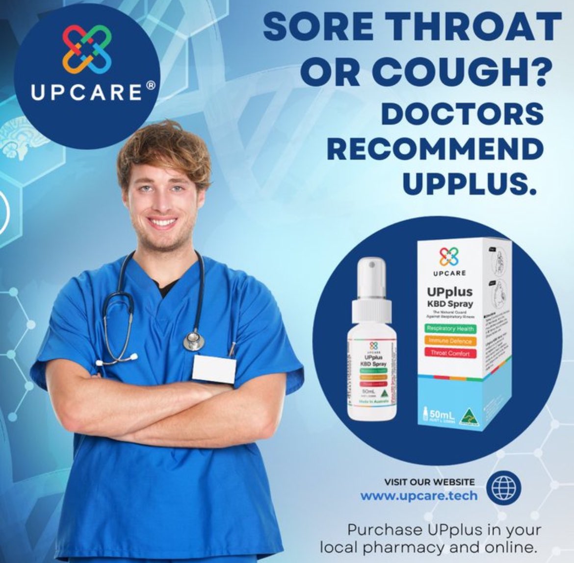 UpcareG's tweet photo. @NSWHealth Australian owned and made by top Australian Scientists to help prevent and fight throat and respiratory infections. www. https://t.co/YAfMh6vMe6 #sorethroat #cough #covid #covidaus #respiratory #cough #immunesystem #covid19 https://t.co/tmoo2ZLNW5