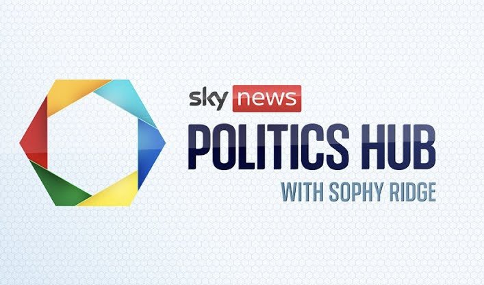 My last @SkyPoliticsHub tonight for a few weeks. It’s been a blast so far. See you all again soon @SophyRidgeSky @darryljoemurphy @Morkins @msweaves @emily__kinder @TamaraBValdes