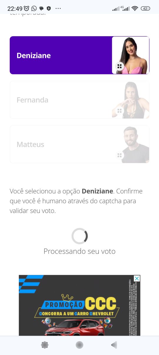 #Gshow travando