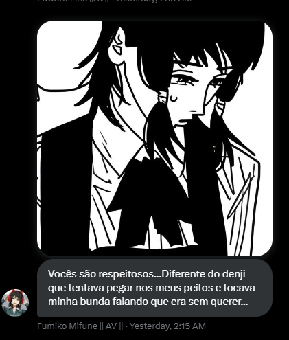Denjidog's tweet photo. @LukeHayakawa eu não tenho, tu só fazia merda, era mó estranho, parecia que era carente pra caralho e, quando não era carência, era você fazendo websexo ou falando/fazendo merda, tanto em on quanto em off, além de só ser um cara muito arrogante e mesquinho, além de ser chato e irritante https://t.co/YX3gkVW1JG