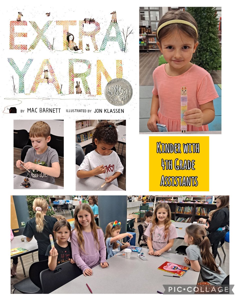 Extra Yarn by Mac Barnett
A Young Girl
A Box of Magical Yarn
And Generosity Triumphing Over Greed
@humbleisd_bbe <a href="/HumbleISD_lib/">Humble ISD Libraries</a> #thehumblelibrarian