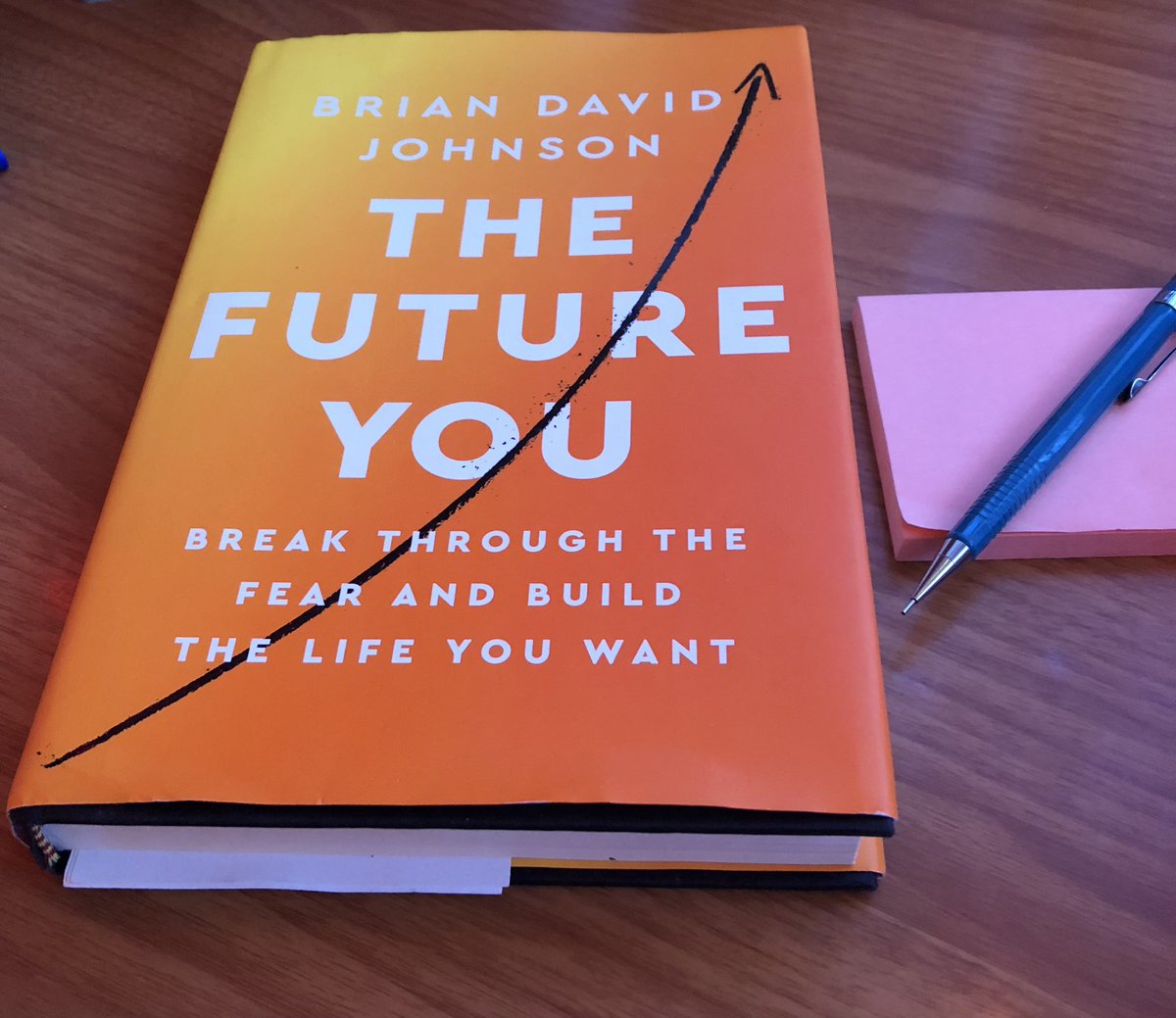 Great line by <a href="/BDJFuturist/">Brian David Johnson</a> “You become what you think.” I met Brian during 2009-2011 when we both worked at Intel. Brian Johnson was <a href="/intel/">Intel</a> Corporation’s first-ever futurist. Old times, good times.