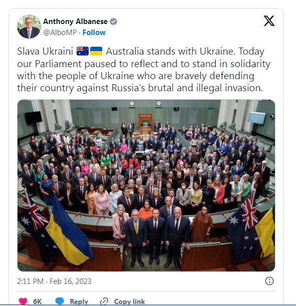 Tony_Sammo's tweet photo. @AlboMP #Dunkley By-Election #Vote4Ukraine, not Labor or Liberal......

Send the message on the silence of the #F18's , #Taipans being dismantled &amp; buried at taxpayer cost.

#Vote4Ukraine because @AlboMP said his government would be #Transparent &amp; #Acountable to the Public.

#VoteNo2Lies https://t.co/g0xM02mcB9