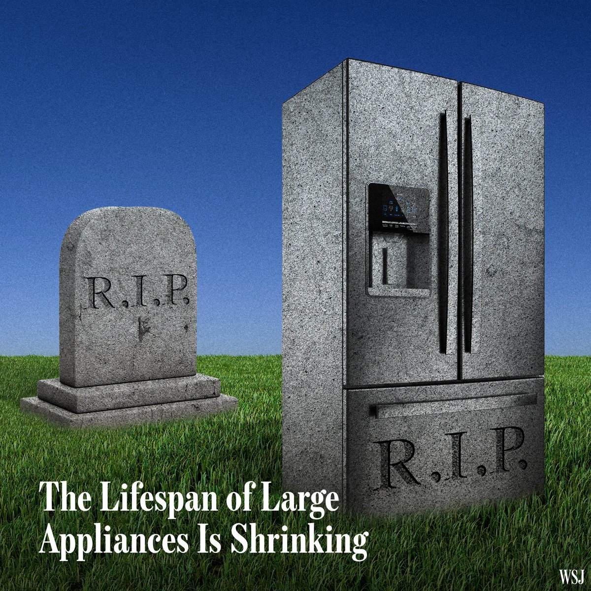 WSJ's tweet photo. It’s not just you. Appliances are breaking down more and are more expensive to fix. https://t.co/2qyY7d5RfF https://t.co/lqjOS0JOtr