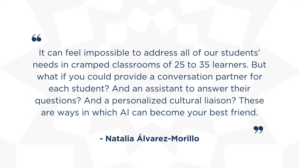 Language educator, Natalia Álvarez-Morillo, talks about the latest in language learning technology in her recent TLE article. Read more in the latest issue of TLE: bit.ly/2QNKo3w 
#TuesdayTLE