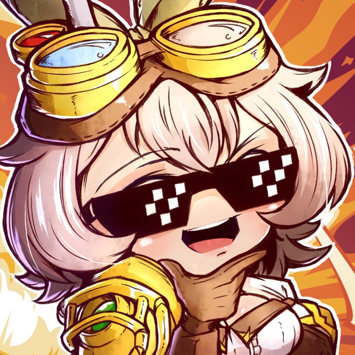 「The chibi......     the character......H」|H (エイチ) 🈺のイラスト