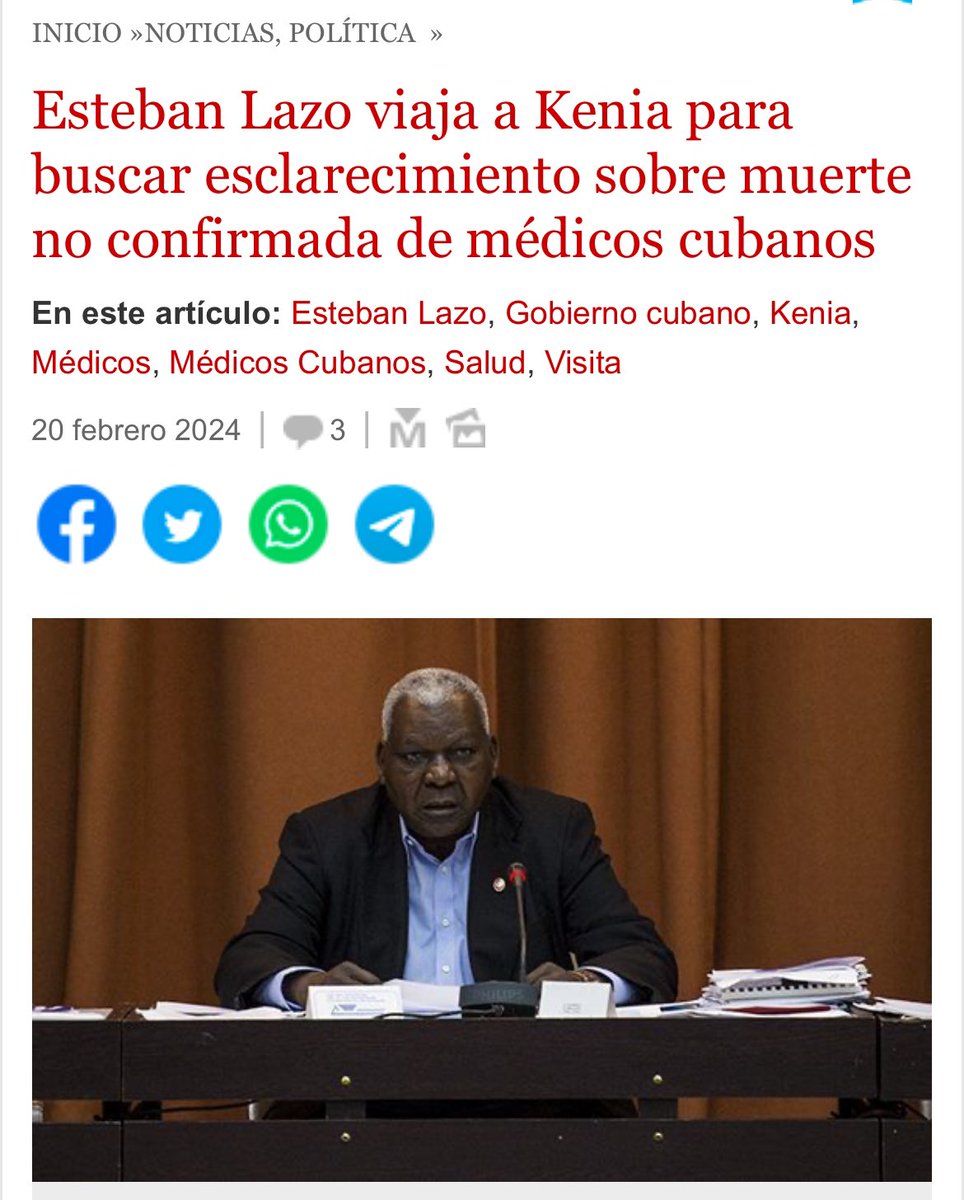 ¿De qué sirve ahora? Cuando era necesario actuar era cuando los médicos aún estaban vivos. ¡Ya pa qué!🙄
#CubaEstadoTerrorista
#Cuba #CubaEstadoFallido
#MédicosEsclavos