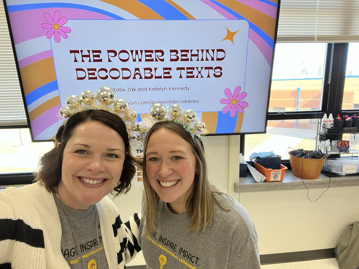 We are ready to “Get Down with Decodables” at the WSD Share Fair!!