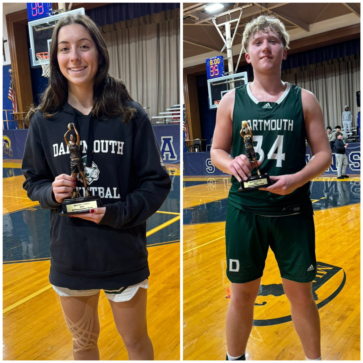 Congrats to <a href="/DartAthletics/">Dartmouth Indians</a> 🏀 SA’s Kat Cheesebro &amp; Hunter Matteson who were both named to the <a href="/spartan_classic/">Spartan Classic Lynn, MA</a> All-Tournament Team 🏆 respectively!

<a href="/SC_Varsity/">SouthCoast Varsity</a> 
<a href="/BostonHeraldHS/">Danny Ventura</a> 
<a href="/BGlobeSports/">Boston Globe Sports</a>
@SEConferenceMA 
<a href="/katcheesebro/">Kat Cheesebro</a> 
<a href="/matteson_hunter/">Hunter Matteson</a>