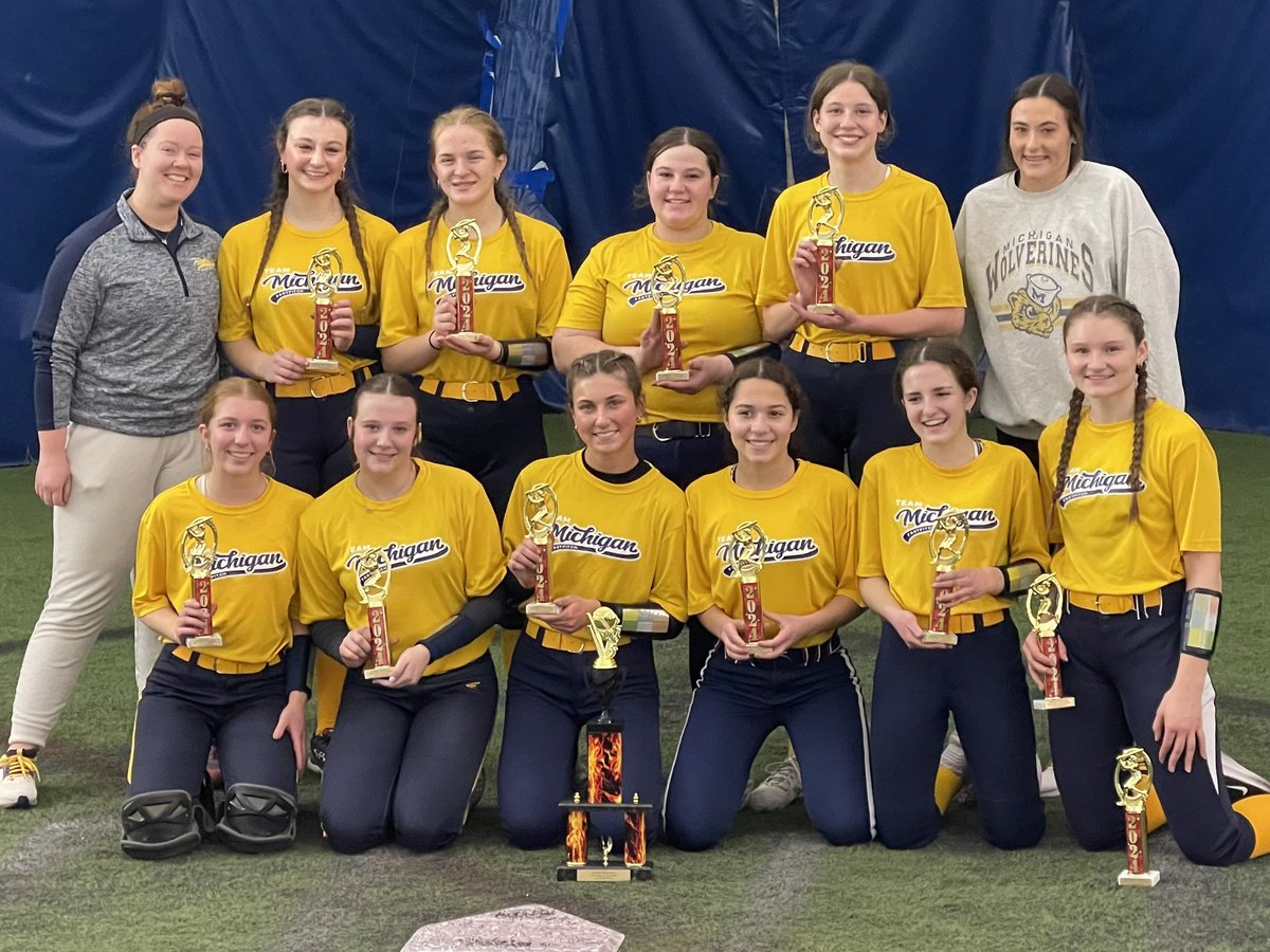 TeamMI2008's tweet photo. What a way to close out this half the season than being Duel at the Dome 16U Champs! Great team effort all around this weekend. Hard work definitely pays off! https://t.co/adKwUSosRn