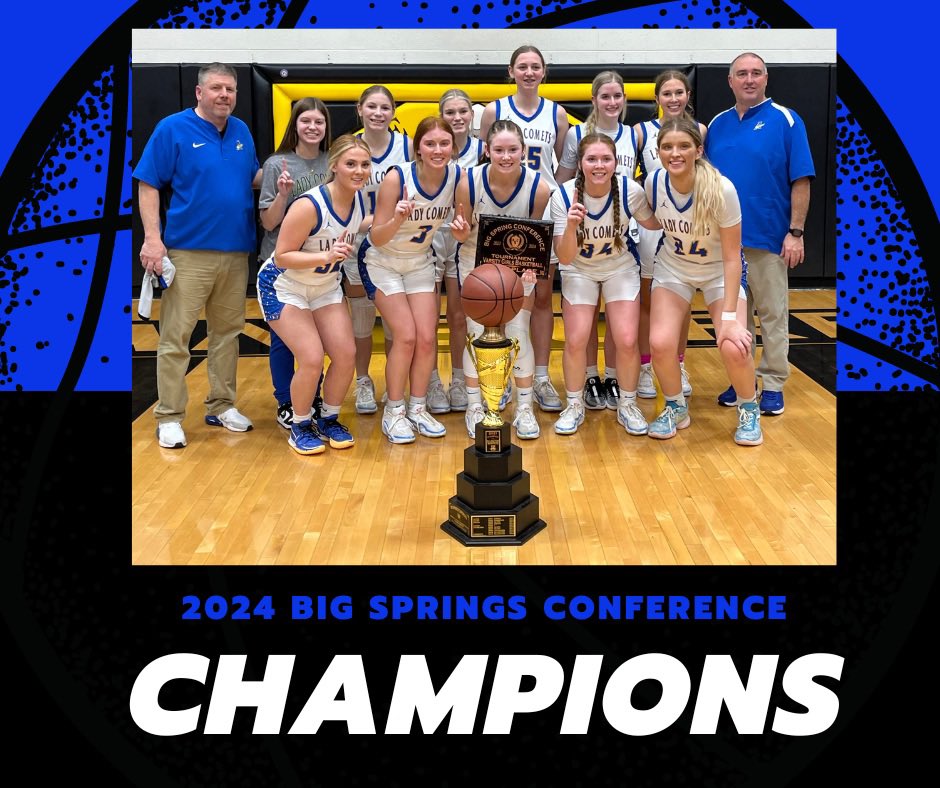 2024 Big Springs Conference Champs… your Alton Lady Comets!!!