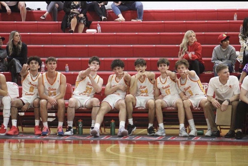 SCPBasketball's tweet photo. ‘23-24 Season:
19-10 Record
(2) Holiday Tournament Championships 🏆
(7) Wins in a row
(18th) 4A Rankings
(8) Seniors
Such a special group of young men! This team has paved the way for future Sentinels.
#SentinelFamily #Off_two https://t.co/ASRMxAcgoQ