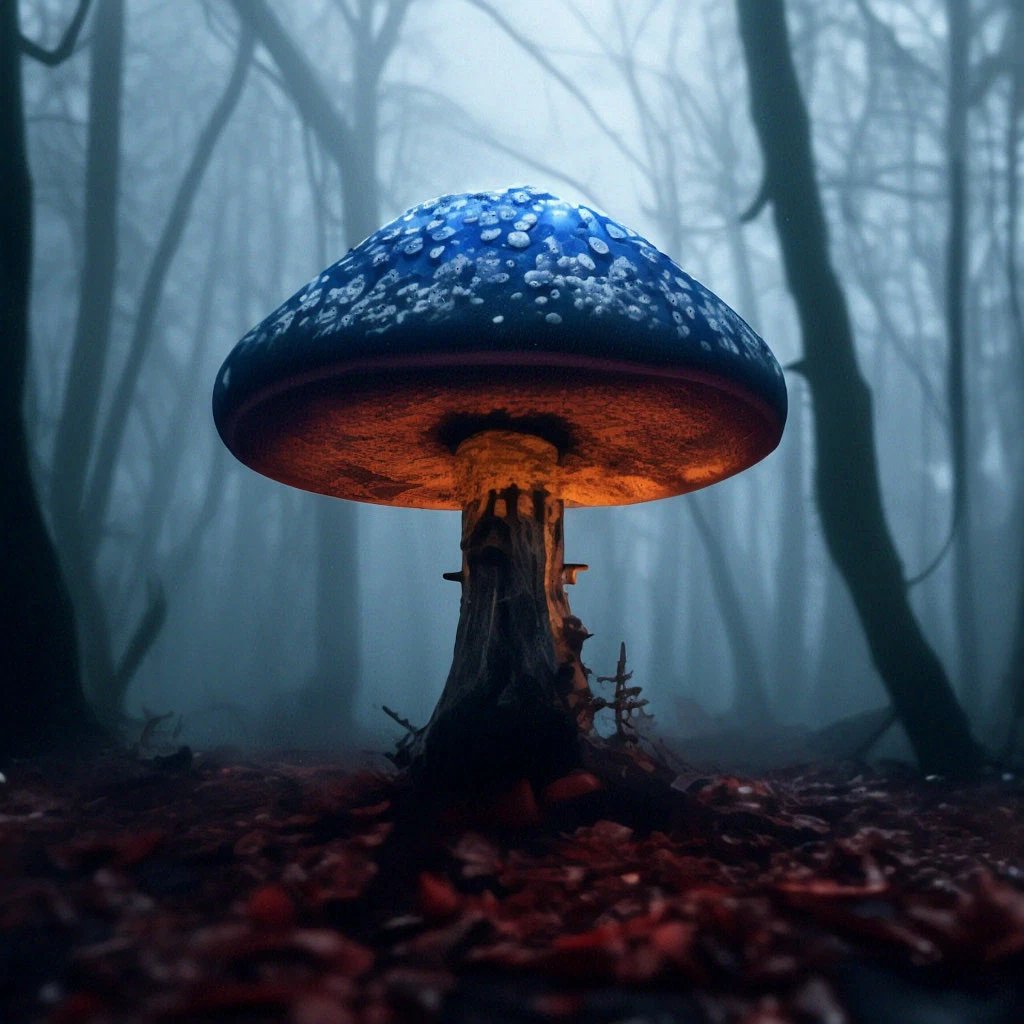 GM, mushrooms. 

Dive into a mystical forest. I explore #NFT creativity through the prism of nature.

#Hazy #aiartist #crypto #artists #painting #Blockchain #AI