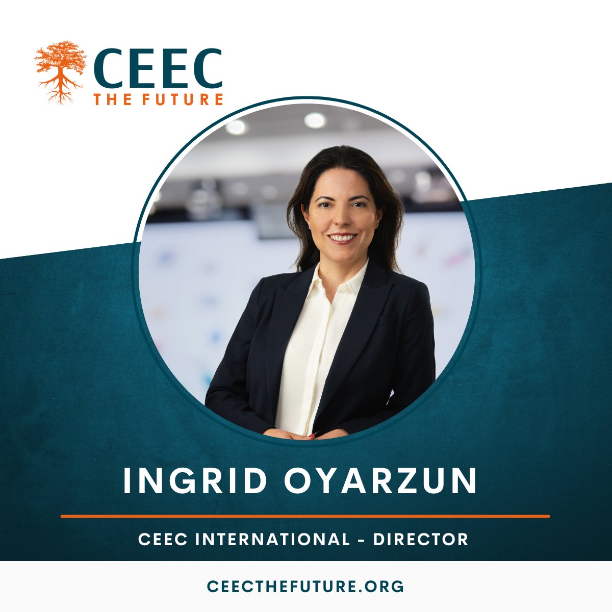 👋 CEEC Board of Directors
Introducing Ingrid Oyarzún brings over 2 decades of experience in the resource sector to the CEEC Board. Her leadership in sustainability &amp; innovation has made a mark across the globe. 🌎 Discover more about Ingrid: ceecthefuture.org/about/board-me…  #CEECBoard
