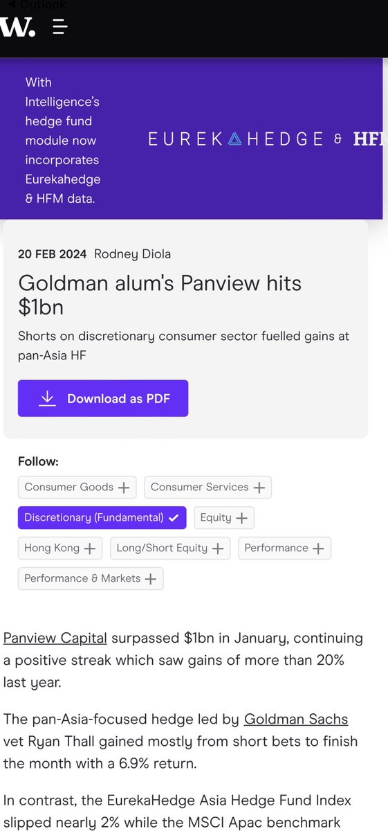 DiolaRodney's tweet photo. #Goldman vet’s #Panview joins #BillionDollarClub after fuelling strong gains in January mostly from shorting #Asian #consumer stocks Read full story at https://t.co/hitWWTnri2 #asia #hedgefunds #AI #indices #shorts #shortselling #asialongshorts #panAsia #china #japan #hongkong https://t.co/LSl4JYvfha