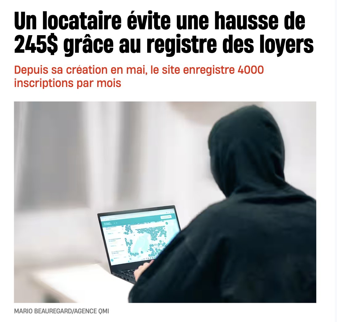GNadeauDubois's tweet photo. Imaginez si on avait un vrai registre des loyers partout au Québec! #polqc #AssNat 

https://t.co/fhASroUA2z https://t.co/C5lXGwW3dW