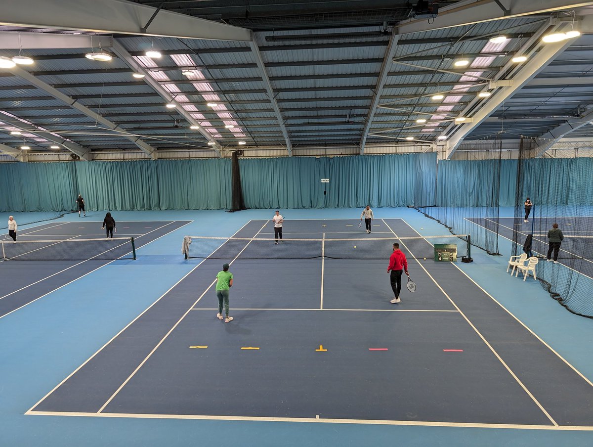 South Yorkshire Visually Impaired Tennis Club tweet media