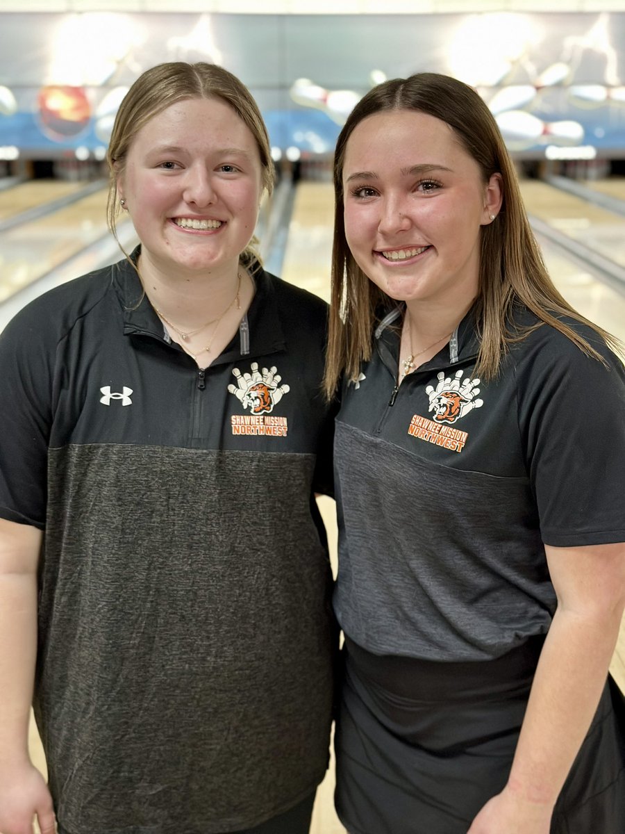 ‼️STATE STATE STATE‼️Brooklyn Peck and Emma Doleshal are state bound for the second year in a row. They’ll compete next Thursday in Wichita for the title of state champion. And special shoutout to Brooklyn for medaling in 5th place today at regionals.