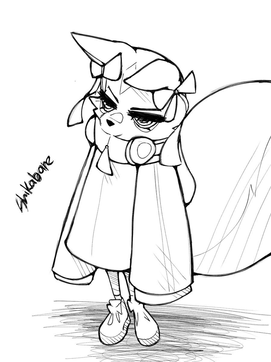 VAndrelucci's tweet photo. Shikabane doodles https://t.co/azhoyE2u3w