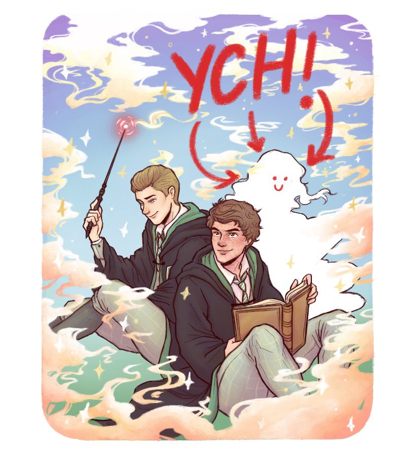 YCH RAFFLE!
to celebrate the first anniversary of HL, i want to draw your mc in this illustration💕

i guess y’all know how it works,, like, rt and post down below the name of the mcs that you’d want me to draw!

winner(s) will be posted at the end of this month✨
more info👇🏻