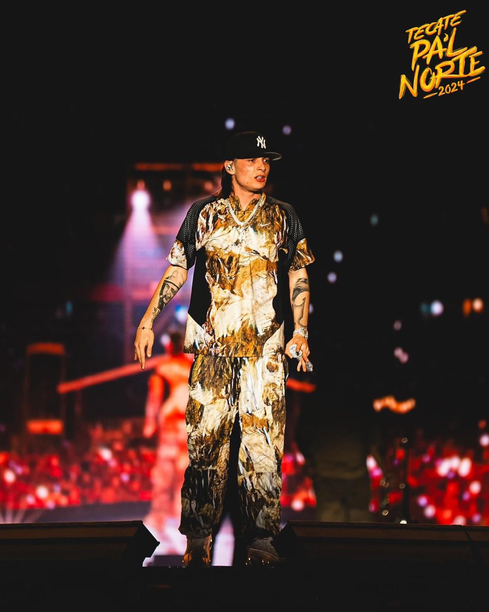 En poco más de un mes Peso Pluma encabezará el Tecate Pal Norte junto a Kendrick Lamar y Keane 🤯