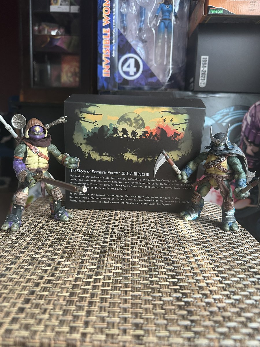 EmCrystals's tweet photo. Welp, Autumn “Donatello” just came in 😋. #Furay #RageStudio #Autumn #CHC #Donatello #Spring #Leonardo #SamuraiForce https://t.co/ujNiGCR879