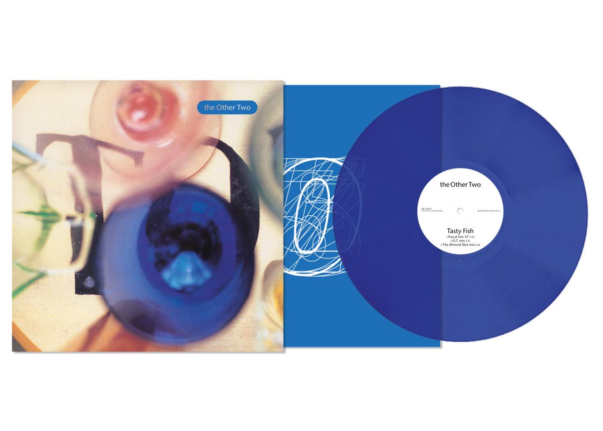 As part of @RSDUK 2024, The Other Two are releasing the Tasty Fish Remix EP on 12” transparent blue vinyl. Find your local record store and more about the day here: recordstoreday.co.uk #RSD24