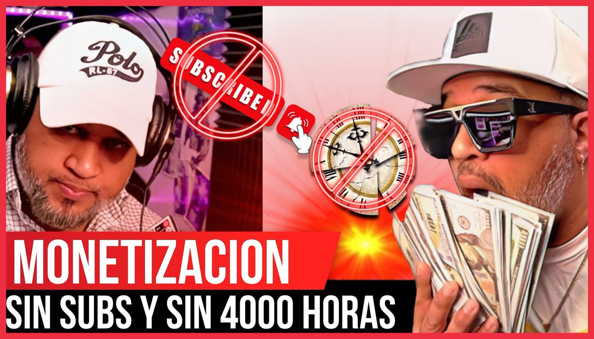 aloratata's tweet photo. #Monetiza #YouTube sin las 4000 horas y 1000 subs. 
https://t.co/h3GOr5tFxm https://t.co/9nRDmCR2zo