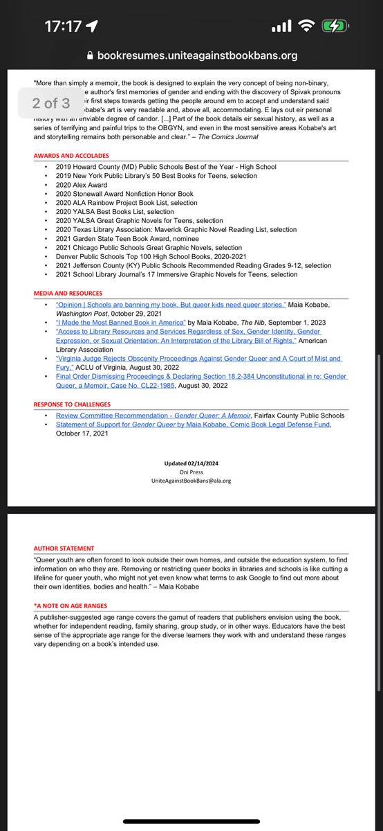 BREAKING: Imitation is the sincerest form of flattery. Moms and dads like @Moms4Liberty have worked together to provide a resource for books school #librarians use to s3xualize kids. NOW @ALALibrary HAS A #UniteAgainstBookBans RESOURCE TO COUNTER PARENTS. #moms #dads #parenting