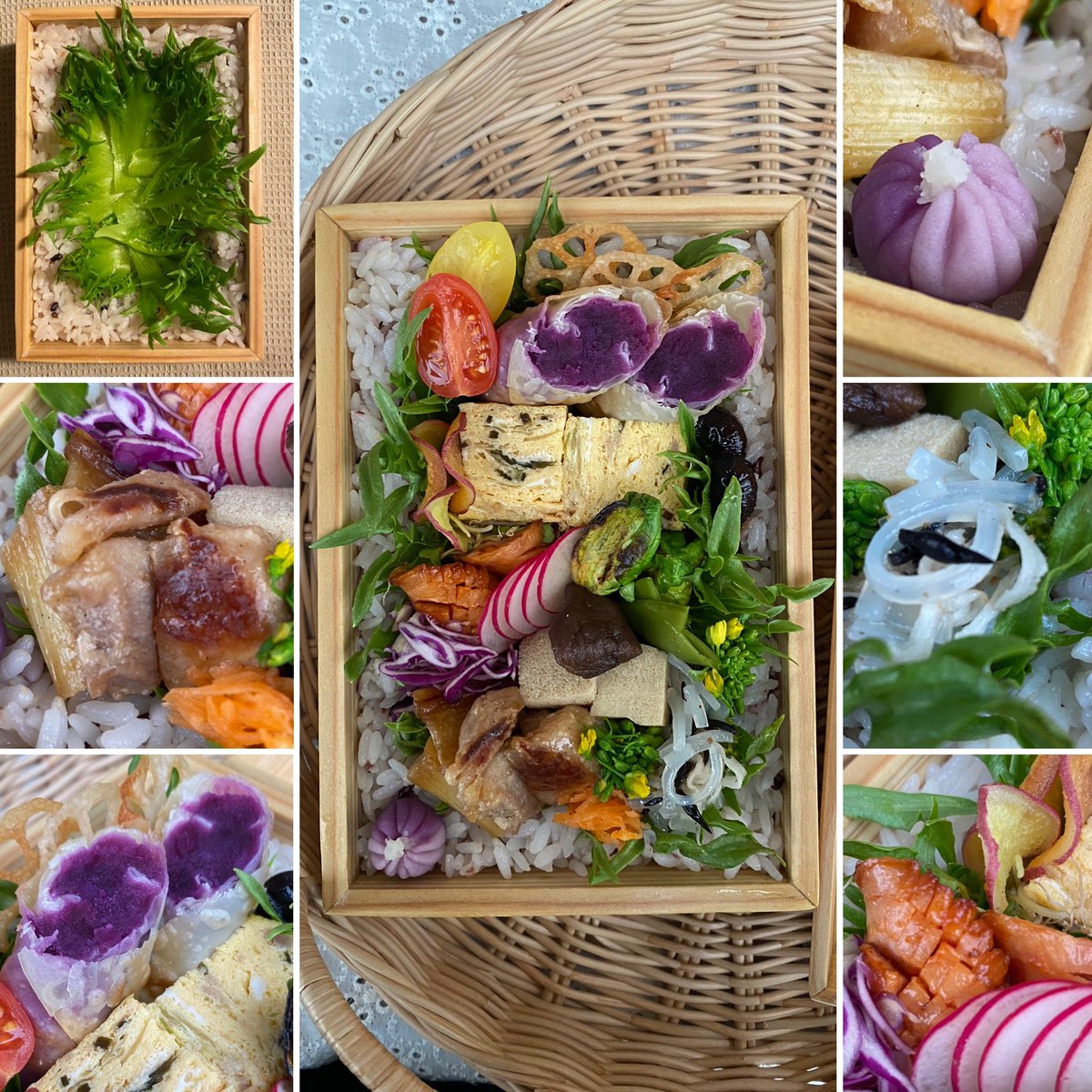 makibento__'s tweet photo. 色々詰め込み弁当完成です♪
#お弁当 #おべんとう #お弁当作り楽しもう部 #お弁当記録 #わっぱ弁当 #ご飯ドーナツ詰め 
#まげわっぱ #magewappa #大人弁当 https://t.co/47qs0l48EH