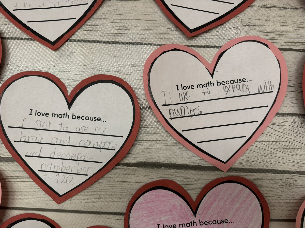 MrsFrench1grade's tweet photo. We Love Math❤️ @RISDmath @RISDlovesMath https://t.co/OMFecSAmSp