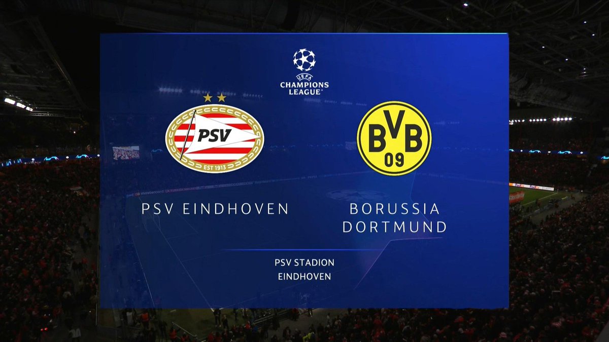 PSV vs Dortmund Full Match 20 Feb 2024