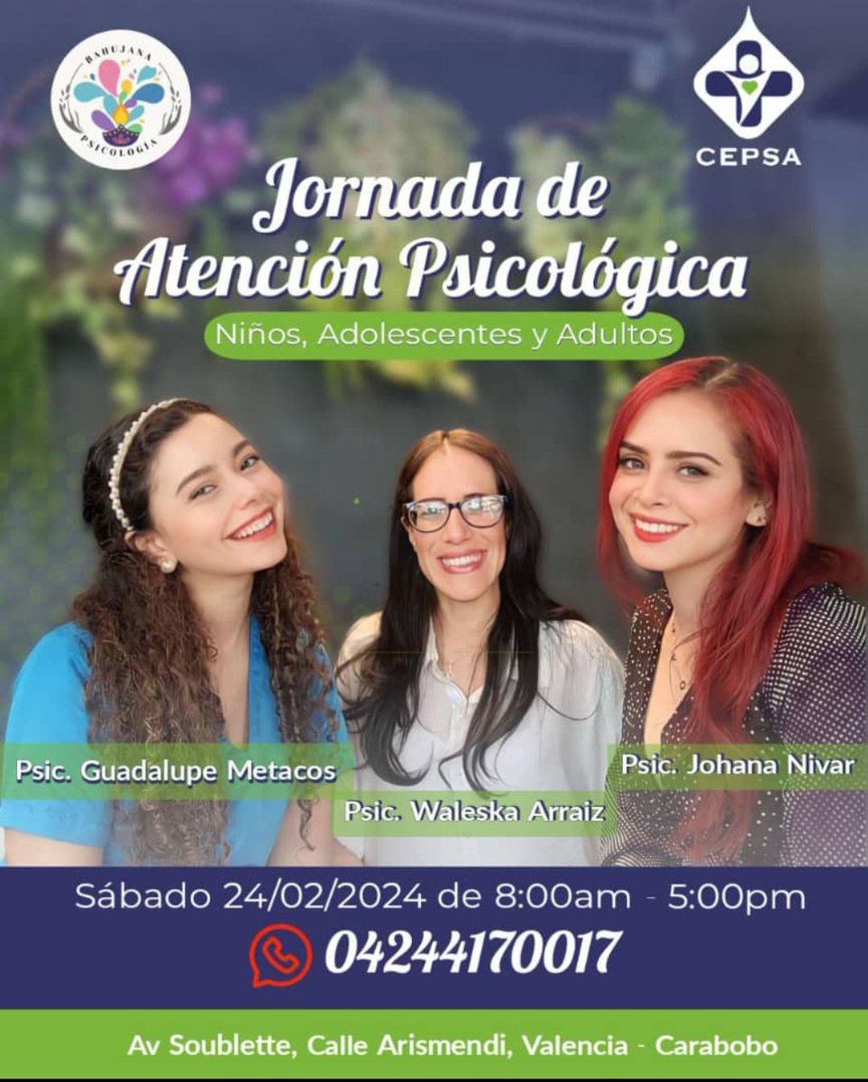 #SaludMental  Prioriza tu salud.  #carabobo.  #Venezuela   jóvenes Niños y Adultos.  #psicologo #ansiedad #depresion
