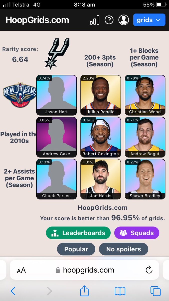 EGJRankine's tweet photo. @HoopGrids @HoopGrids 

@ShaunModra sent me his grid, Andrew Gaze did not play in the 2010s 🚨🚨 https://t.co/IqEaZFOFl5