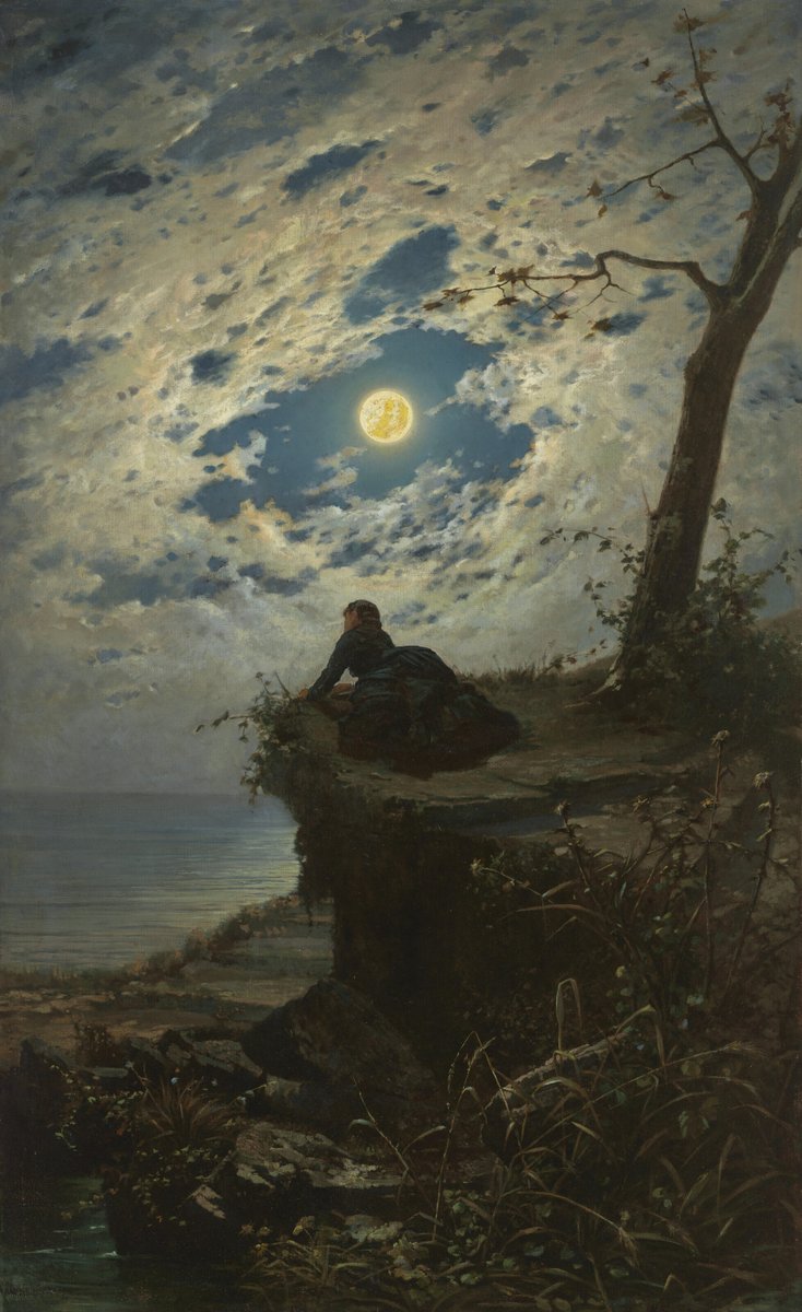 Goodnight. ✨ And She Never Returned, Alfonso Simonetti, c.1880.