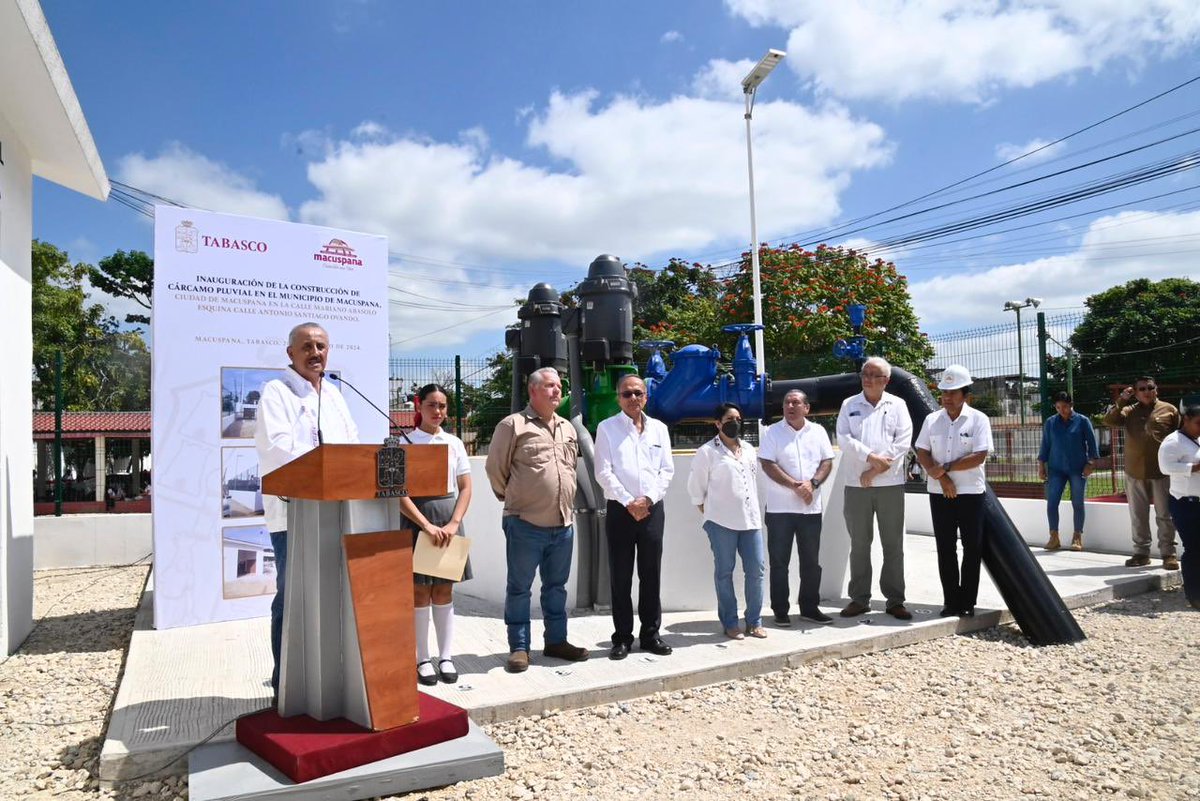 cmmerino's tweet photo. ✓ Construcción del cárcamo pluvial, con una inversión de 11 millones 351 mil 968 pesos. https://t.co/MwWRNC2382