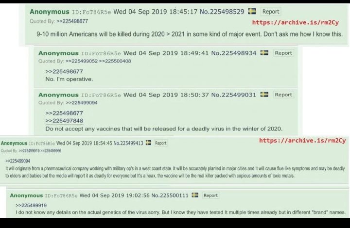 This was posted by anon on 9/4/2019 . Read and buckle up.