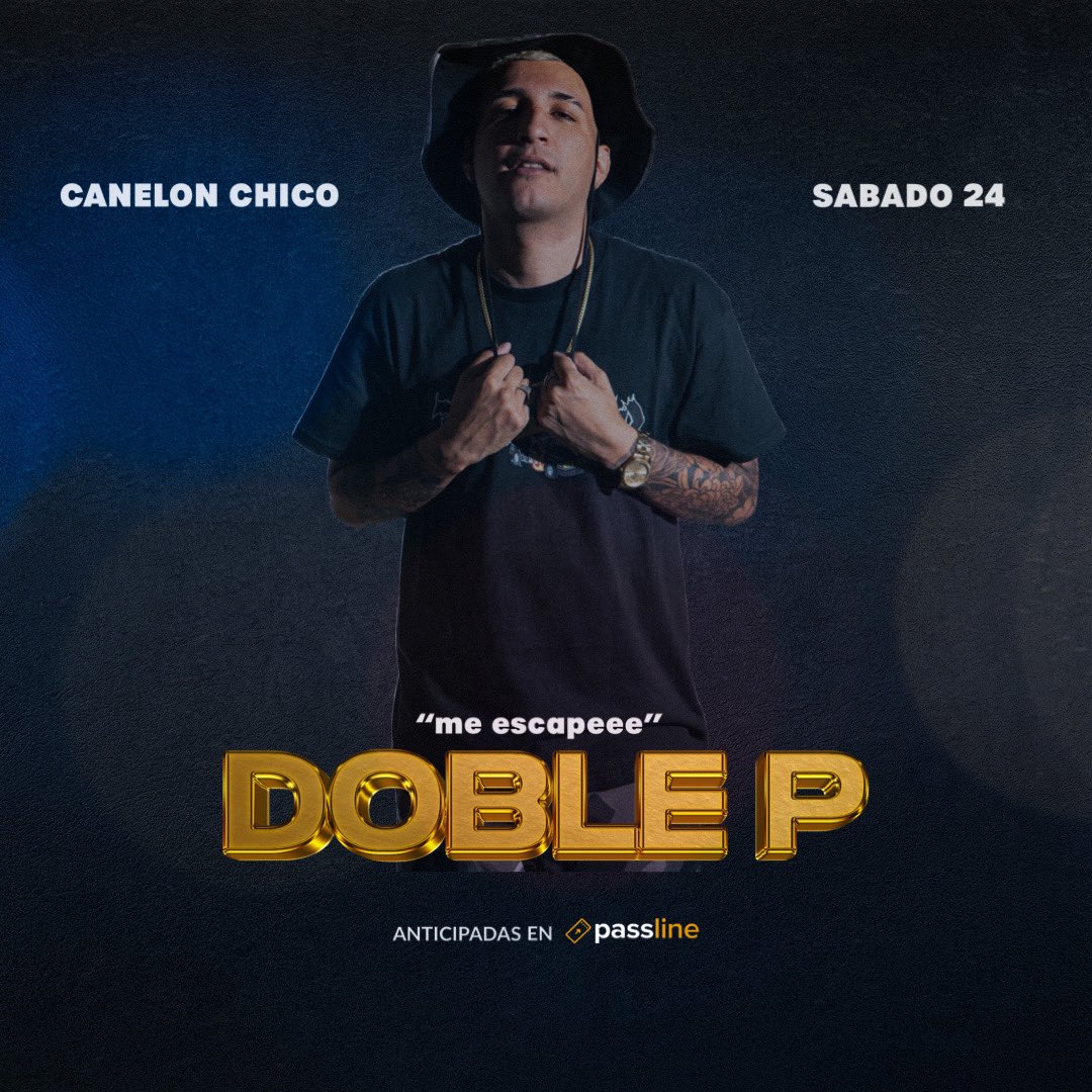 spacium's tweet photo. #Sabado 24 #CanelonChico #Spacium #DobleP en vivo. Anticipadas en #Passline https://t.co/JGeRxfoVpT