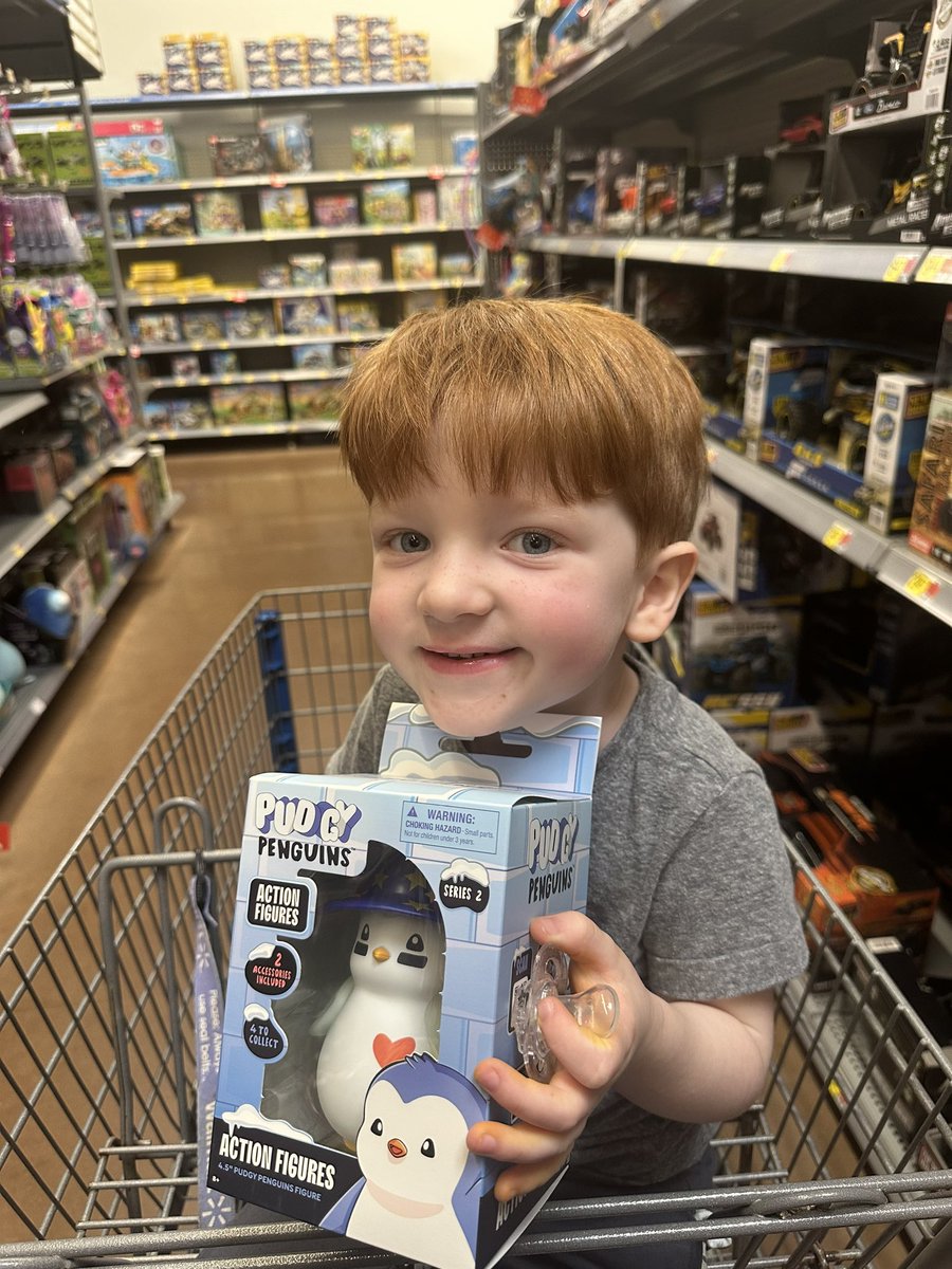 ppmcghee's tweet photo. Just went to @Walmart. Seeing penguins next to Mario is pretty surreal. Swept! https://t.co/zxGJeVqfL7