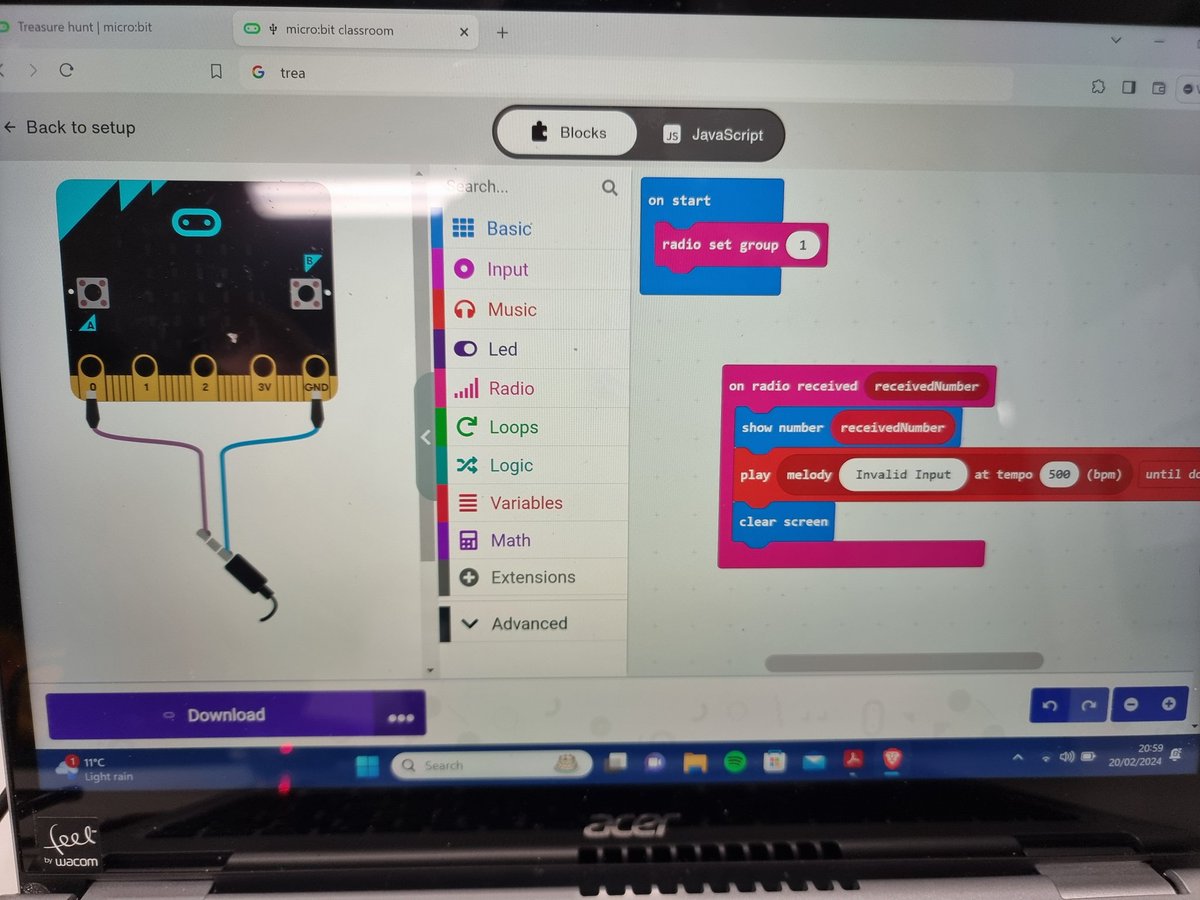 FSDRoss's tweet image. Busy parade night... undergoing some Blue Leadership assessments with our MTA kits and learning to code with Microbits in a "treasure hunt" style activity! Cadets were tasked to build a receiver, find the missing Microbits, and decode a hidden message 📡 

#aircadets #STEM