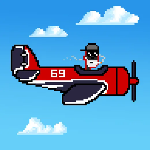 PulsePunk4000's tweet photo. Fellow @punksonplane who has the rare ones?! 

Show them off. 

I snagged #13 on secondary. And minted #48

Infernal Punks floor currently 150k

$Flight $Jet $PLS #PulsePunks https://t.co/9vUsZ4GA5G
