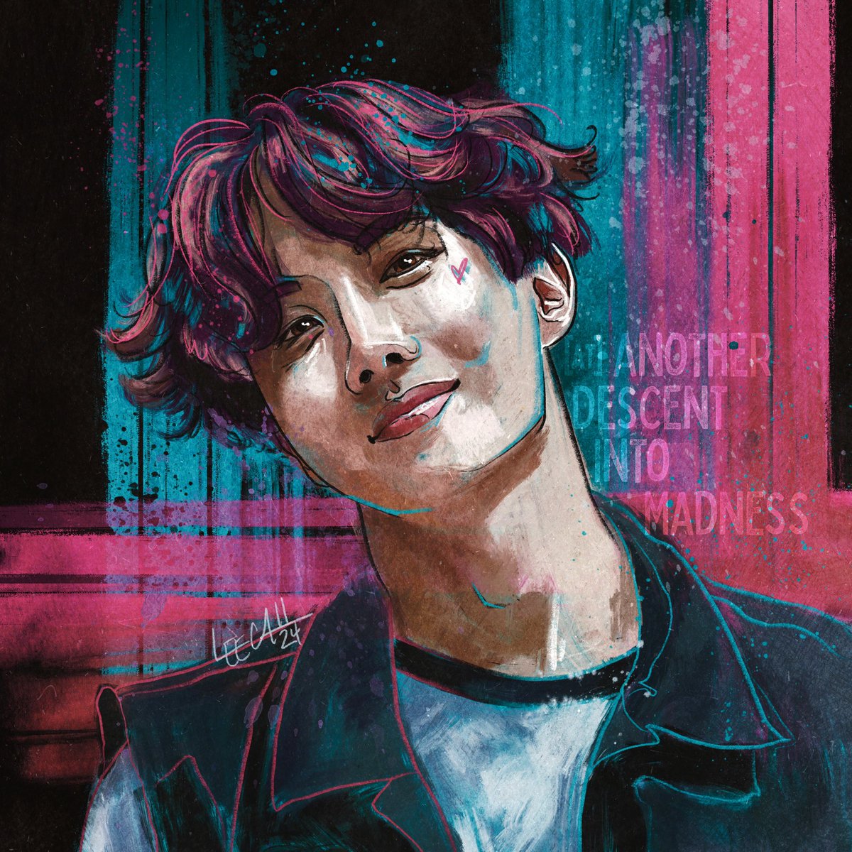 A little painting to celebrate Jung HoSeok, our hope 💖😊 for his birthday. Happy 30th, Hobi!
#happybirthdayhobi #JHOPE #fanart